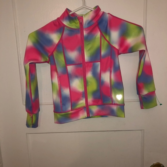 Hatley zip up jacket, size 5, like new, girl’s jelly bean activewear zip jacket - Picture 5 of 5